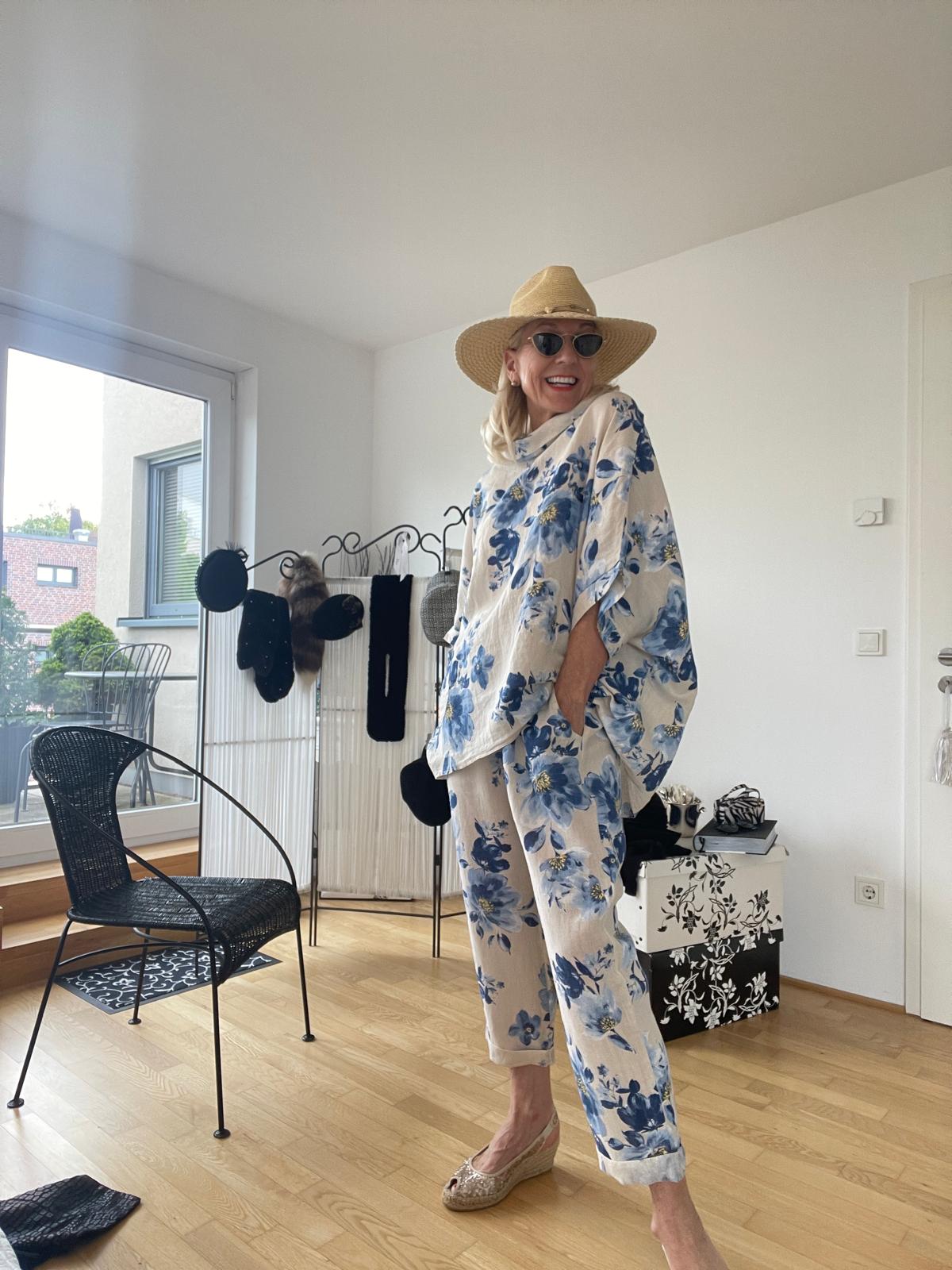 Hose SUMMER beige €89,90 ; lässiger Leinen-Look..genial für XXL-Größen