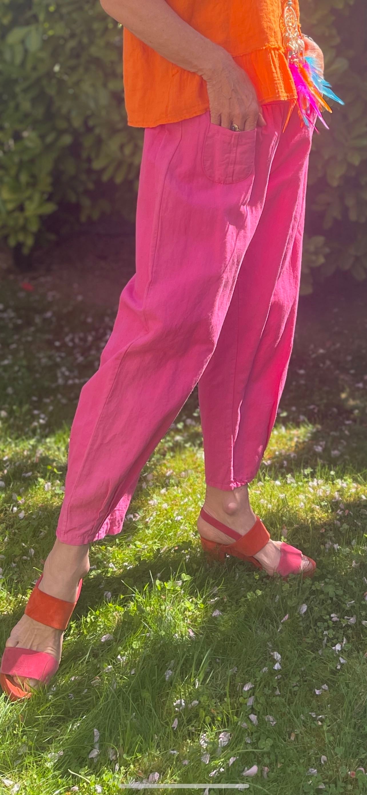 Hose PEGGY pink XXXL €69,90; genial sitzendes Modell mit Wohlfühlgarantie