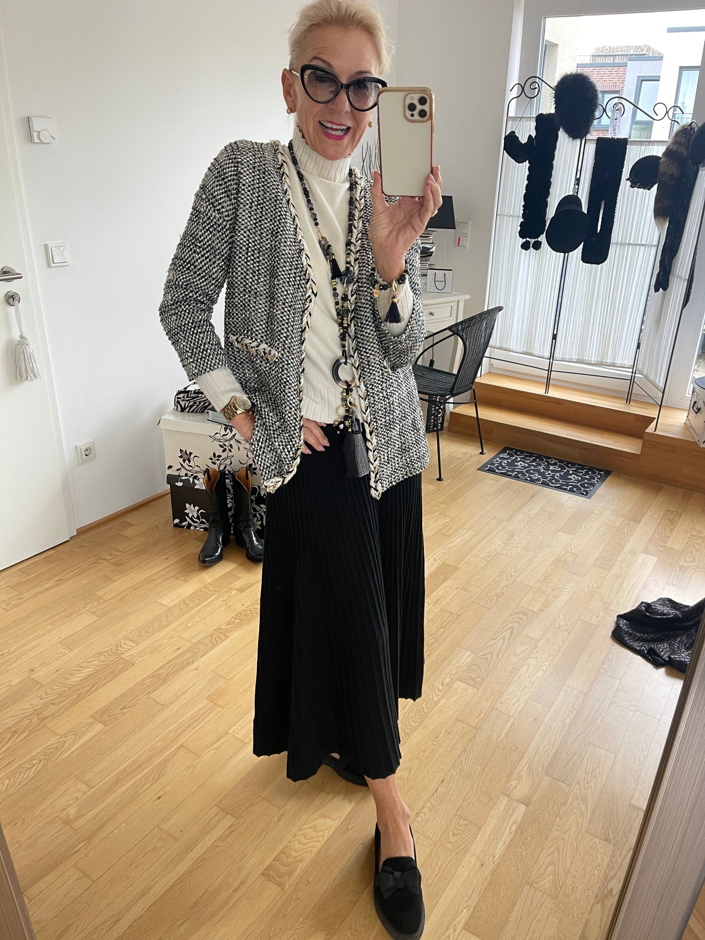 Jacke MASCHA jetzt €49,90 statt €99,90; total schicker Strickblazer, perfekt kombinierbares Modell