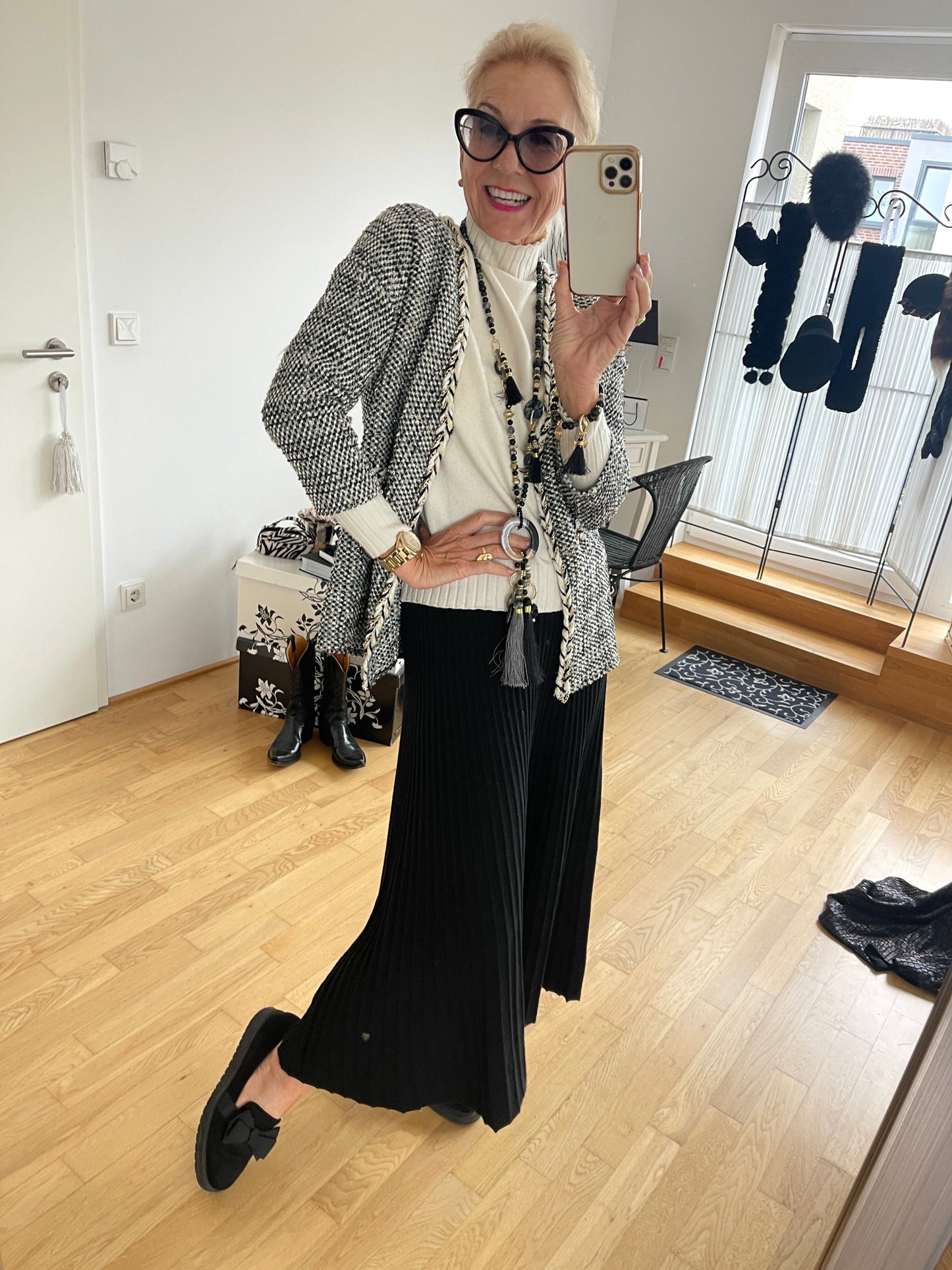 Jacke MASCHA jetzt €49,90 statt €99,90; total schicker Strickblazer, perfekt kombinierbares Modell